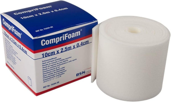 Comprifoam Foam Padding Bandage, White 7529400, 1 Ct