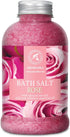 Rose Bath Salts 21.16 Oz with Natural Rosewood Oil & Rose Extract for Relaxing and Wellness