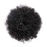 Yinmei Baibian Afro Puff Drawstring Ponytail, Kinky Curly Bun Hair Extensions for Black Women Girls (1B)