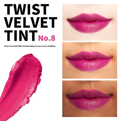 PASSIONCAT Long Lasting Lip Stain for Lips and Cheek Tint, High Pigment Color, Weightless Matte Finish, No.8