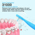 OJV 8620 Musical Electric Toothbrush for Kids, 3 Modes, 2 Min Timer, Rechargeable Sonic Toothbrush with Holder (Blue)