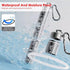 Small Portable Pill Case Keychain for Travel, KANCOKIT Pill Organizer Box, Waterproof Tablet Container Weekly Medicine