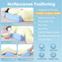 Wedge Pillow for Side Sleeping Positioning Wedges for Bed Sores Turning Medical Rolling Pillow for Elderly Waterproof