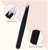 Honoson 3 Pieces Stainless Steel Eyebrow Tweezers, Pointed Tip for Precision Hair Removal