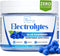 Zero Sugar Blue Raspberry Electrolytes Powder, Refreshing Hydration, 37 Servings, Vegan & Keto Friendly