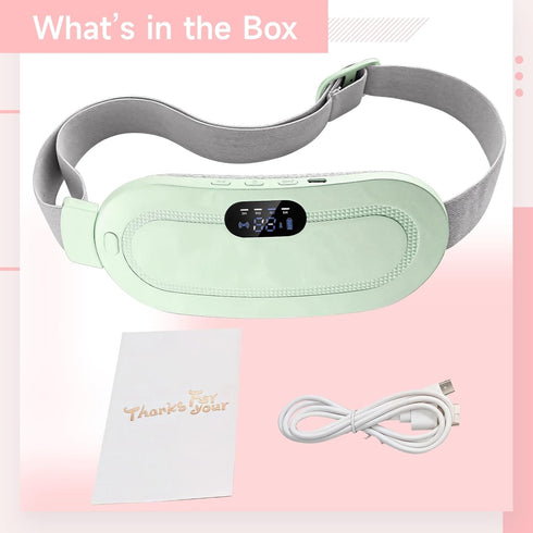 yeeplant Settings Menstrual Warmher Heating Pad, Heat Adjustable, Quick Pain Relief, U Rechargeable, Portable