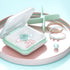 Small Pill Box, Travel Pill Case, Dtouayz Portable Medicine Organizer for Vitamins, Waterproof 4 Compartment Container