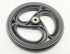 Knee Walker Scooter Replacement Wheel, 8" Caster Wheel for Front or Rear Wheel Assembly, Universal Parts