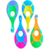 Kids Toothbrush 4 Pack Toddler Soft Bristles Child Sized Brush Heads for Ages 3-10 Multi-Color Set