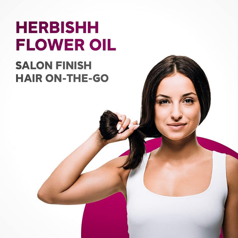 Herbishh Essential Care Flower Hair Oil, Organic Formula for Dry Damaged Hair, Premium Quality, Lasting Fragrance