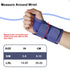 NuCamper Wrist Brace - Carpal Tunnel Support for Men and Women, Adjustable Splints with Compression Sleeve