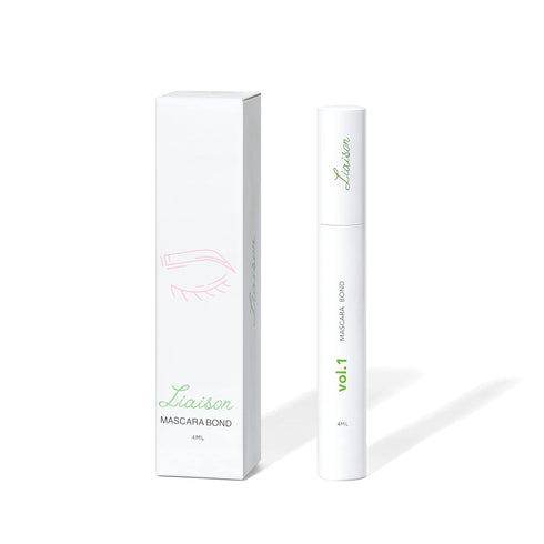 Mascara Bond (4ml) Volumizing & Lengthening Mascara with Peptide Growth Complex for Long Lashes - No Clump, No Glue