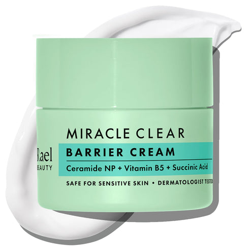 Rael Face Moisturizer, Miracle Clear Barrier Cream for Oily & Acne Prone Skin, Vegan, 1.8 oz