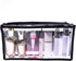 Clear PVC Makeup Bag, Transparent Large Cosmetic Organizer Bag, Travel Makeup Accessories Storage Pouch
