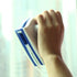 Plastic Double Side Window Glass Tool, Magnetic Wiper Brush for High-rise and Car Glazed Windows (16x13.5x7cm)