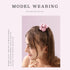 MTSNOO 100% Pure 22 Momme Mulberry Silk Scrunchies for Hair & Sleep, 4 Pack, Rosy Pink