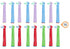 Kids Replacement Toothbrush Heads - 16 Pack Milos Extra Soft Bristles Compatible with Oral B Electric Braun