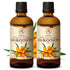 Sea Buckthorn Oil, 2pack of 2 x 3.4oz, Cold Pressed, Pure & Natural Carrier Oil for Hair, Face, Body Care