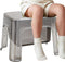 Generic Clear Acrylic Stool - Clear Portable Chair for Bedside and Vanity with