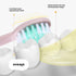 TTTLLNN 3 3 Settings 2 Rechargeable Battery Toothbrush Electric Toothbrush Powered Toothbrush Brush Heads Minutes Timer