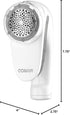 Conair Fabric Shaver and Lint Remover, Rechargeable Portable Shaver, White Color