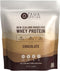 Taha Health & Nutrition Chocolate Whey Protein Concentrate Powder, 25g Protein, 2LB, Gluten Free