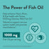 Swisse Omega 3 Fish Oil Supplement 1000mg - 400 Softgels for Heart, Brain & Eye Health, Sustainably Sourced Omega-3 DHA