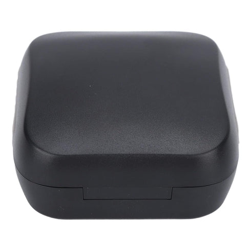 Protective Case for Travel Hearing Aids, Hard Small Splashproof Cushioned Interior for 2 Hearing Aids