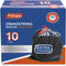 10 Gallon Drawstring Trash Bag, 0.9 Mil, 90 Count (Black, 10 Gallon)