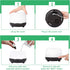 RENWERDiffuser 500ml: Oil Diffuser Aromatherapy Humidifier Ultrasonic Essential Oils Diffusers for Small & Large Room