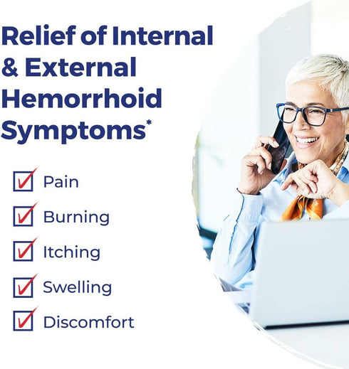 Boiron HemCalm Suppositories for Hemorrhoid Relief of Pain, Itching, Swelling or Discomfort - 10 Count