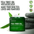 MAJESTIC PURE Tea Tree Oil Moisturizing Cream - Body, Foot & Face Moisturizer with Ceramides, 16 oz