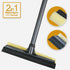 Window Squeegee Car Windshield Squeegee, 8" Washing Sponge Scrubber with Rubber Blade for Car and Bathroom Cleaning