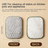 jlzzting (5pcs) Double Side Non Scratch Wire Dishcloths,Reusable Wet and Dry Wire Dishwashing Rags