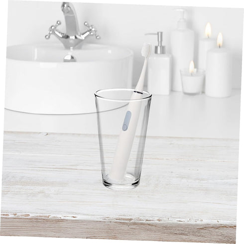 Yardwe Electric Toothbrush with Soft Bristles and Replaceable Heads Portable Rechargeable Sonic Teeth Cleaning Tool