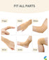 FriCARE Self Adhesive Bandage Wrap, Medical Tape, 2 Inches x 5 Yards, 6 Rolls, Tan, FSA/HSA Eligible