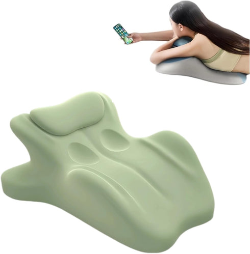 Luvnook Ergonomic Memory Foam Wedge Pillow for Couples 27 Angled Intimacy Support, Multi-Position