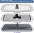 5 Pack Microfiber Mop Replacement Pads 18 Inch Compatible with Bona Floor Care System, Reusable Wet Dry Mop Refill