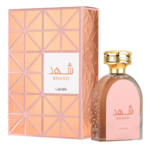 Lattafa Perfumes Shahd Eau de Parfum Spray for Unisex, 3.4 Ounce