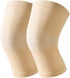 Elandy Unisex Knee Pads - 1 Pair Non-trace Knee Brace Support Sleeve for Outdoor Sports (Nude)