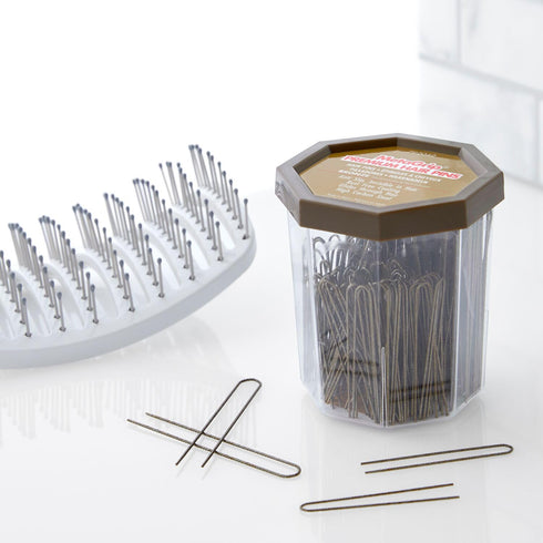 MetaGrip Premium Bronze Hair Pins, 175 Count (1 Pack)