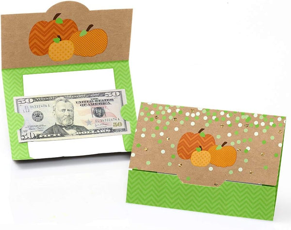 Big Dot of Happiness Pumpkin Patch - Thanksgiving Cards- Halloween Cards -