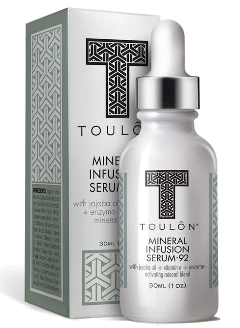 Skin Firming Serum for Face, Neck & Decollete with Natural Anti-Aging Minerals & Antioxidants