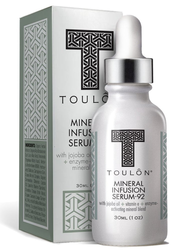 Skin Firming Serum for Face, Neck & Decollete with Natural Anti-Aging Minerals & Antioxidants
