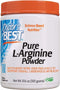Doctor's Best L-arginine HCL Powder, Non-GMO, Vegan, Gluten Free, 300g for Muscle Growth
