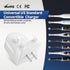 Wall Charger Base for Oral-B Braun Electric Toothbrush, Wall Mounted Adapter Power Replacement Holder