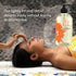 Lulu Orange Blossom Massage Oil with Jojoba and Essential Oils, 16 Ounce for Massaging