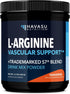 L Arginine Powder Nitric Oxide Supplement for Men & Women - Pre & Post Workout Support with L-Citrulline & Beet Root