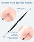 TAYTHI Blackhead Remover Tool Kit, Pimple Popper Extractor Tool for Face, Stainless Steel for Comedone, Zit, Acne,