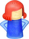 Angry Mama Microwave Cleaner, Steam Cleaner for Kitchens, Cleans Crud in Minutes with Vinegar and Water